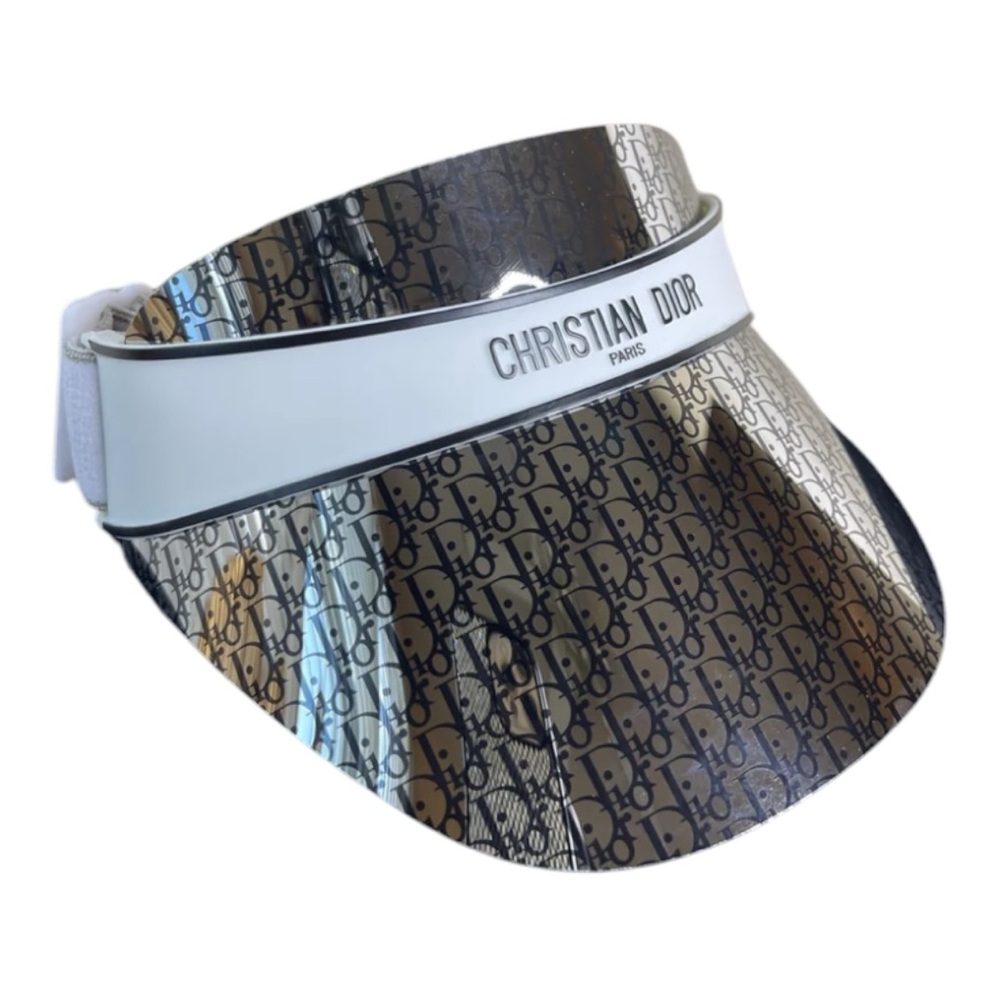 Dior White and black Visor Hat